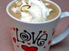 Valentine Day Breakfast in Bed