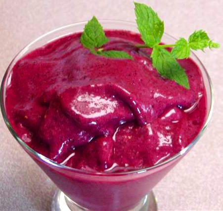 Blueberry and Raspberry Freeze. Photo by Rita~