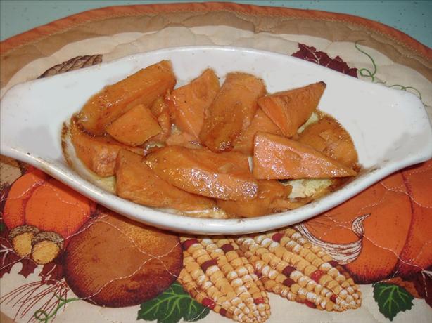 Whisky (Or Bourbon) Baked Sweet Potatoes (Or Yams). Photo by Bergy