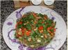 Noodle Salad With Spicy Peanut Butter Dressing. Recipe by Mizzy