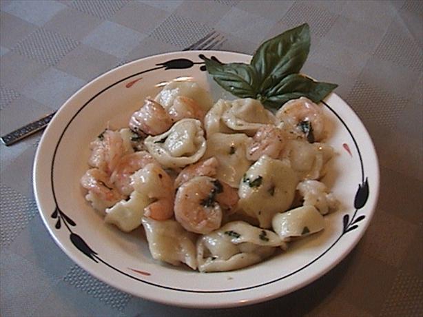 Shrimp and Tortellini. Photo by Lori Mama