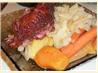 Pork Cottage Roll & Cabbage. Recipe by Lois M