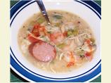 Chicken, Sausage and Shrimp Gumbo