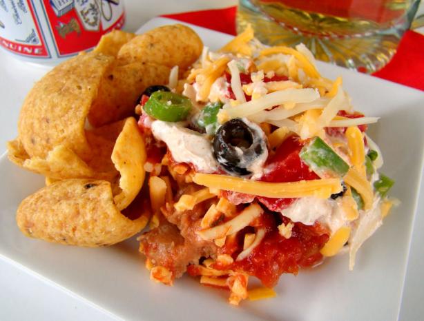 Layered Mexican Dip. Photo by Marg (CaymanDesigns)