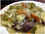 Hamburger & Cabbage Casserole