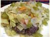 Hamburger & Cabbage Casserole