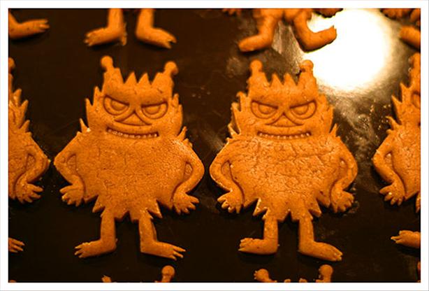 Piparkakut - Finnish Ginger Cookies. Photo by aevil