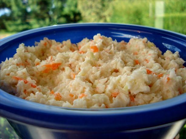 Sweet, Creamy Coleslaw. Photo by Marg (CaymanDesigns)