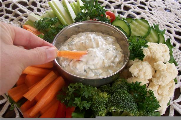 Veggie/Vegetable Dip. Photo by um-um-good