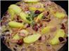 Chicken With Apple, Cranberry and Bacon