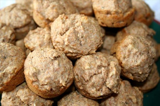 Banana Pecan Whole Wheat Mini Muffins. Photo by ~Nimz~