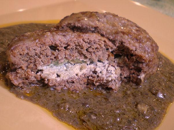 Salisbury Steak Surprise With Ground Mushroom Gravy. Photo by Sandi (From CA)
