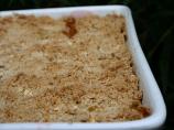 Apple and Rhubarb Crumble