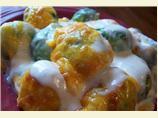 Au Gratin Brussels Sprouts