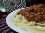 "leftovers" Spaghetti Sauce