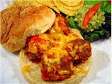 Picante Meatball Sandwiches