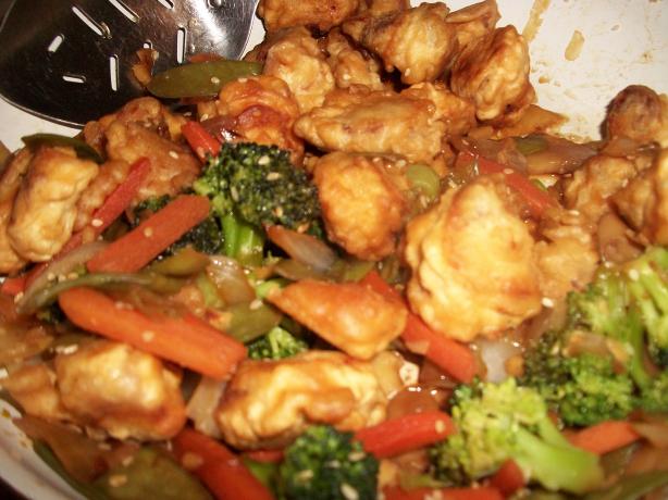 Sesame Seitan - Vegan. Photo by Nikoma