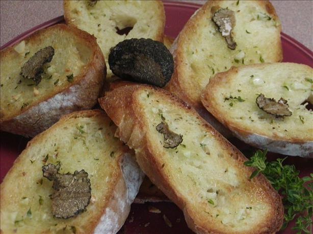 Garlic  Bread With Truffle Oil. Photo by Rita~