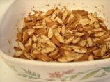 Roasted Garlic Parmesan Almonds (Salad Topper). Photo by mums the word