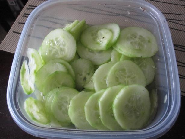 Simple Cucumbers. Photo by Katanashrp