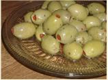 2 Day Herb Marinated Pimiento Stuffed Olives