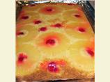 Upside Down Pina Colada Cake
