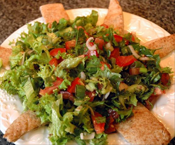 Lebanese Herb Salad. Photo by Sackville