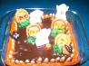 Spooktacular Halloween Graveyard Cake