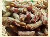 Bacon Wrapped Sesame Breadsticks