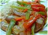 Sausages & Bell Peppers. Recipe by CountryLady