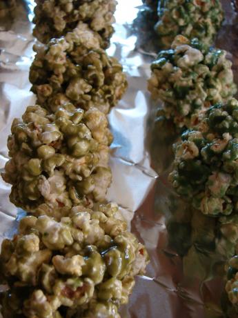 Popcorn Balls. Photo by Parrot Head Mama