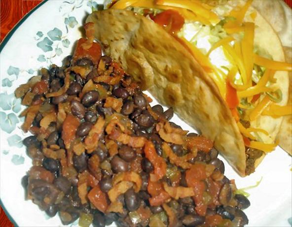 Mexican Black Beans. Photo by Sheri-BDB