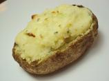 Baked Potatoes Stuffed With Brie