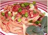 Fettuccine With Creamy Tomato Sausage Sauce. Recipe by currybunny