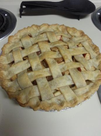 Lattice-crust Apple Pie. Photo by mis liz