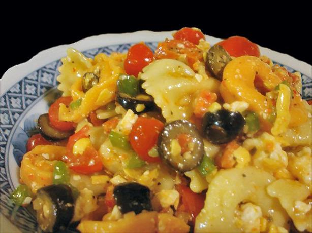 Tortellini & Bow Tie Pasta Salad. Photo by Sheri-BDB