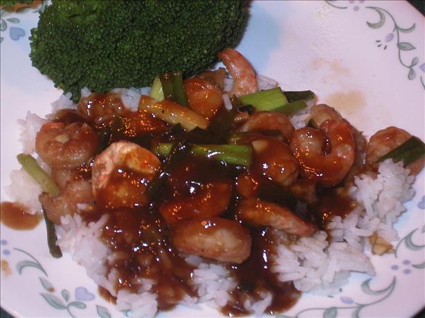Honey Ginger Shrimp Stir-fry. Photo by PaulaG