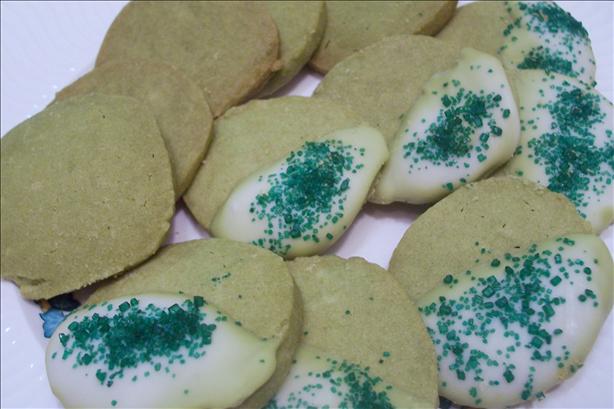 Green Tea Shortbread Cookies. Photo by HeatherFeather