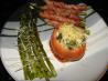 Broccoli Stuffed Tomatoes. Recipe by Kittencalskitchen