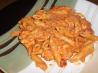 Penne Russo a La Vodka With Basil Cream Sauce. Recipe by An American in Spain