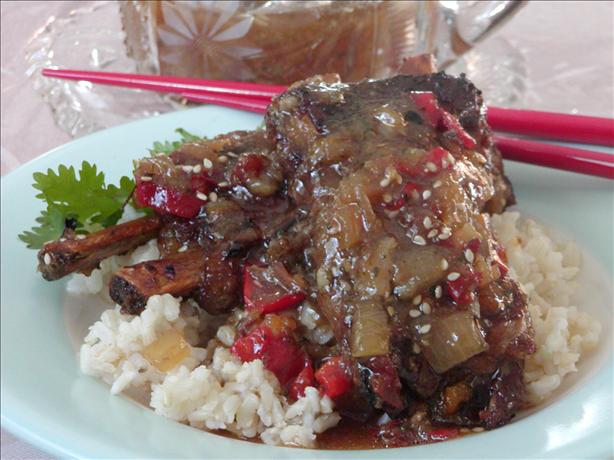 Spareribs Sweet and Tender (Crock Pot). Photo by Rita~