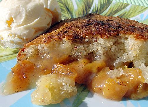 The Easiest Fresh Peach Cobbler Ever!. Photo by diner524