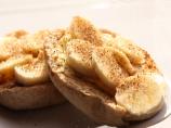 English Muffins Topped With Bananas and Cinnamon Sugar.. Photo by Sarah_Jayne