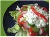 Cottage Cheese, Chicken & Tomato Salad