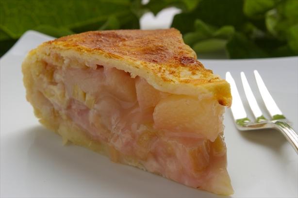 Rhubarb Pineapple Pie....different and Delicious!. Photo by Thorsten