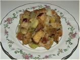 Kelly's Holiday Apple and Sausage Stuffing