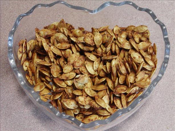 Roasted Pumpkin Seeds With a Kick from Kim!. Photo by Rita~