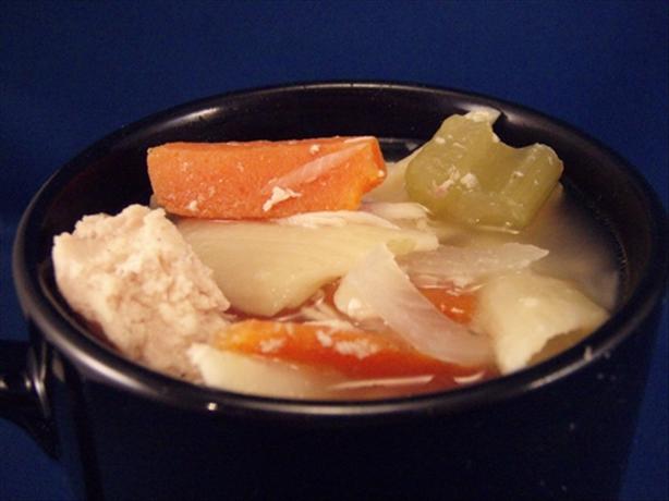 Crock Pot Chicken Noodle Soup - Dairy Free. Photo by CandyTX