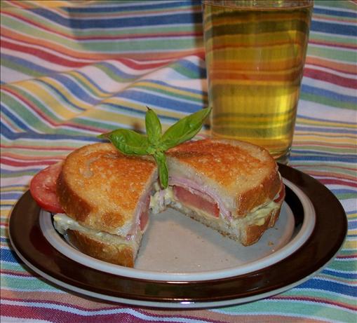 Crusty Grilled Ham and Cheese Sandwiches. Photo by Hey Jude