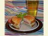 Crusty Grilled Ham and Cheese Sandwiches